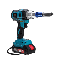 VIOLEWORKS 88VF 140N.M Electric Nail Guns Brushess Cordless Rivet Riveter automatisch Riveting Guns Blind Riveter For Ma