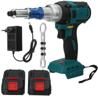 VIOLEWORKS 88VF Borstelloze Rivet Riveter Guns Automatische Blinde Riveter Past op Makita18V
