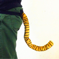 Volwassene Bont Clip Op Dierlijke Staarten Fancy Dress Kostuum Halloween Prop Cosplay Party