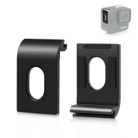 Voor GoPro Hero11 Black Mini PULUZ Metalen interfacedeksel aan batterijzijde (Black)