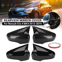 Voor Renault Voor Clio 4 MK4 2012 2019 Paar Achteruitkijkspiegel Kap Cover Direct Toevoegen Links & Rechts