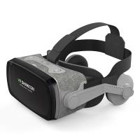 VR Shinecon SC G07ED Virtual Reality 3D VR bril met headset voor bijziendheidsgebruikers voor 4,7 6,1 inch mobiele telef