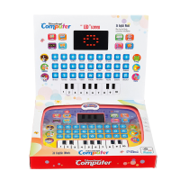 Vroege educatieve laptop kinderen pianomuziek en Engelse brief leren machine voor thuis kinderen cadeau