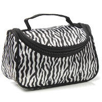 Vrouwen Make up Cosmetic Zebra Toiletartikelen Bag Organizer Handtas Reis Case