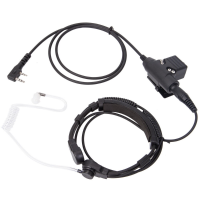 Walkie Talkie Microfoon Heavy Duty U94 PTT Neck Throat Mic Oortelefoon Radio Tactische Headset voor Baofeng HYT TYT