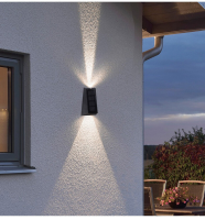 Wandlampen op zonne energie Outdoof Waterdichte decofatieve tuinverlichting RGB / tweekleurige decofatieve tuinhekverlic