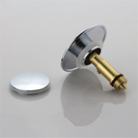 Wastafel Veer Afvoerfilter Universeel Roestvrij staal Push Type Veerkern Lekkende Plug Accessoires Gootsteen Afdichting