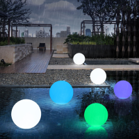 Waterdichte LED Tuinbal Licht RGB Onderwaterlicht IP68 Buiten Kerstversiering Bruiloft Gazon Lampen Zwembad Drijvend