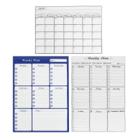 Wekelijkse Maandelijkse Magnetische Whiteboard Sticker Koelkastmuur Memo Plan Winkel lijst Bord