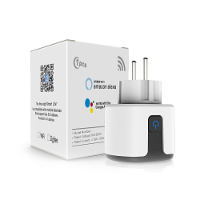WHDZ03 Tuya 16A 20A Slimme Stekker EU WiFi Slimme Stopcontact Stroommonitoring Aftellen Timing Functie Werkt met Alexa G