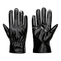 Winterhandschoenen Heren PU Leren Rijhandschoenen Rekbare Ademende Multifunctionele Delicate Naad Craft Comfortabele Win