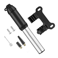 WOTI 150PSI Aluminiumlegering Luchtpomp met Hoge Druk Waterdicht 106g Lichtgewicht Mini Handpomp voor Fiets Voetbal Luch