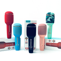 WS 900 Draadloze Bluetooth Karaoke Microfoon Luidspreker Handheld Muziekspeler Zangmicrofoon