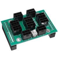 X3650 Server Voeding Dual Parallel Oplossing Adapter Board Moederbord 1350W 10X6PIN voor IBM X3650 Server PSU