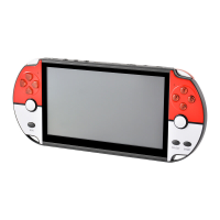 X40 7.1 Inch Handheld Retro Game Console Video MP5 Speler Ingebouwde 22800 Games met 2 stks Gamepad Game Controller Onde