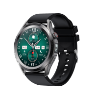 X5 1.39 Inch 360 * 360 HD Scherm Lichaamstemperatuurmeting Hartslag Bloeddruk SpO2 monitor Fitnesstracker 280mAh Batteri