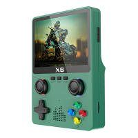X6 3,5 inch HD Scherm Handheld Game Console met Dual Rocker Arcade Simulator Pocket Joystick Game Controller