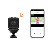 X6D 1080P HD Mini WiFi IP camera 6LED IR Nachtzicht Bewegingssensor detectie Grote capaciteit Batterij P2P Camcorders Be