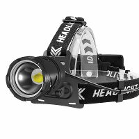 XHP70 Heldere LED Hoofdlamp Lange Afstand Oplaadbaar Verstelbare Focus Outdoor Hoofdlamp