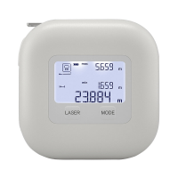 Xiaomi AKKU 2 in 1 Digitale Laserafstandsmeter Meetlint Handheld Elektronische Liniaal