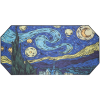 XiaoXiongTang Starry Sky Toetsenbord en muismat Grote muismat Toetsenbordmat 800*400*3mm voor thuiskantoor