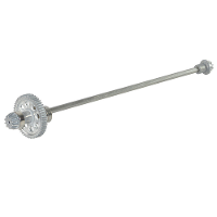 Xinlehong 9125 1/10 RC Auto Verbeterde Volledig Metalen Hoofdaandrijfas 25 ZJ05A Voertuigmodel Reserveonderdelen