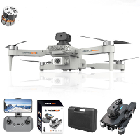 XKJ E88S Mini WiFi FPV met HD Dual Camera 360° Obstacle Avoidance Optical Flow Positioning Brushless Opvouwbare RC Drone