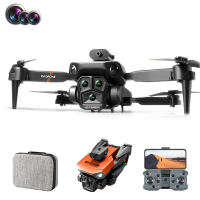 XKJ K6 MAX Upgrade Drie Camera WiFi FPV met 4K ESC 3 Lens 360° Obstakel vermijden Optische Stroom Positionering Opvouwba
