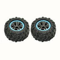 XLF F22A 1/10 RC Auto Reservebanden Wielen Velgen 2 stuks Voertuig Model Onderdelen Accessoires