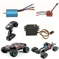 XLF F22A 1/10 RC Auto Vervangende Borstelloze 3650 3500KV Motor/85A ESC/19G Servo 2.4G Zender Voertuigen Model Onderdele