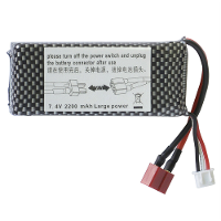 XLF X03A X04A MAX X05A F11A 1/10 RC auto reserveonderdeel 7,4V 2200mAh 30C 2S T stekker Lipo batterij borstelloze voertu