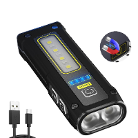 XPG COB LED zaklamp 2000mAh 7Gear dubbele lichtbron zaklamp Mini zaklamp Magneet Noodstroombank Draagbaar buitenverlicht