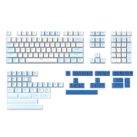 XVX 165 Toetsen Pudding PBT Keycaps Set OEM Profiel Double Shot Verlicht Custom Keycaps voor 61/68/84/87/99/96/100/104/1