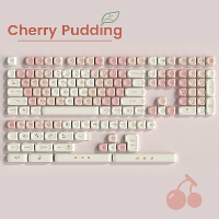 XVX Kersenpudding 143 toetsen MOA profiel Dye Sub PBT Keycap set voor ANSI indeling 61/68/84/87/100/104/108 toetsen mech