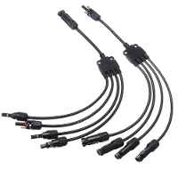 Y tak MC4 Zonnepaneel Adapterkabelconnector (1, M/FFFF en F/MMMM)