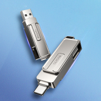 Yesido 128G USB 3.0 Flash Drive met 2 in 1 USB   A naar Type C Interface Pendrive voor Ipad PC Computer