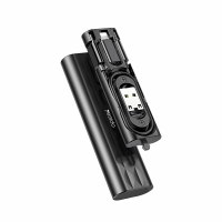 Yesido Multifunctionele oplaadkabel Mobiele telefoonhouder Magnetische USB kabel Otg adapterkaart Datakabel Opbergdoos