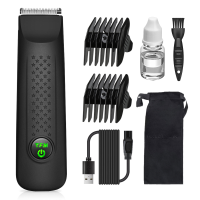 YFM elektrische lichaamstrimmer voor heren Waterdicht lichaamsscheerapparaat met 5 lengte instellingen Bodygroomer met h