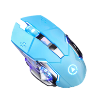 YINDIAO G15 Wired Gaming Mouse 6 Buttons Adjustable 1200 3600DPI Colorful Breathing Light Sound USB Wired Mouse