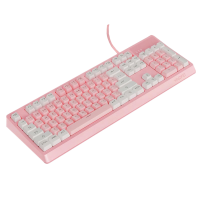 YINDIAO K300 Mechanische Toetsenbord 104 Toetsen Bedrade Afneembare Panel Blauwe Schakelaar Backlit Gaming Toetsenbord v