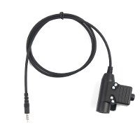 Yinitone Tacical U94PTT Headset adapter voor Mobiele Telefoon 3.5Mm Headset Sleutelschakelaar PTT