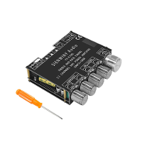 YS S100L 2.1 Channel bluetooth 5.0 Audio Versterkerbord 50W×2+100W Hoogvermogen Subwoofer Stereo Versterkerbord Module