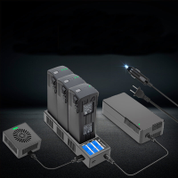 YX 3 in 1 intelligente multifunctionele snellader Hubontlader Opslaglader Batterijen Beheerder Huishoudster voor DJI Mav
