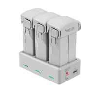 YX 3 in 1 Intelligente Snellaadhub 3 Batterijen USB Snellader Huishoudster voor DJI MINI 3 PRO RC Drone Quadcopter