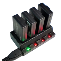 YX 4 in 1 USB batterijlader Oplaadhub Parallel voor Parrot Minidrones Mambo Swing Rolling Spider