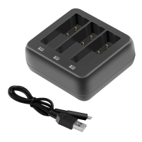 YX Oplader Oplaadbutler USB Oplader Afstandsbediening Accessoires voor DJI Actie 3