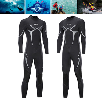 ZCCO 3mm Volwassen Wetsuit Neopreen Super Elastisch Slijtvast Duikpak Diep Speervissen Dragen Snorkelen Surfen Eendelig