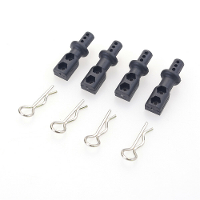 ZD Racing 8185 RC Car Body Mount Posts met Shell Clips Set voor 9021 V3 Truggy 1/8 Voertuigen Onderdelen