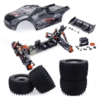 ZD Racing 9021 V3 1/8 4WD 80km/h Brushless RC Auto Frame Kit zonder Elektronische Onderdelen