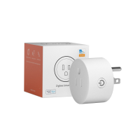 Zigbe3.0 10A Stopcontact Amerikaanse standaard Outlet APP op afstand bewaken Stembediening Werkt met Alexa Google